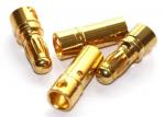6mm Gold Connector pair