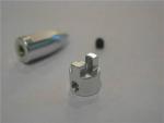 Steel prop nut and drive dog for 4mm cable - rc boat