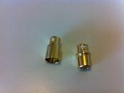 8mm Gold Connector pair
