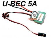 5A U-BEC - Input 5-30V (2-8S Lipo / 5-24Nimh cells)
