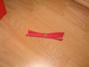 1m Gaine thermo / Heat Shrink Tubing / Insulation Tube 4mm Red